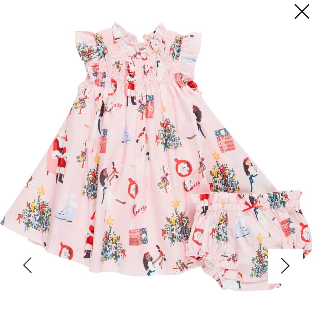 Pink chicken Stevie Holiday Spirit